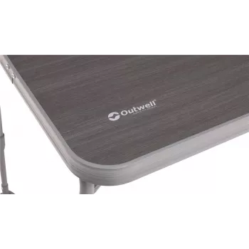 Tafel Outwell Coledale M Grijs — aluminium tafelblad en frame, 680×1000 mm, hoogte 56 cm