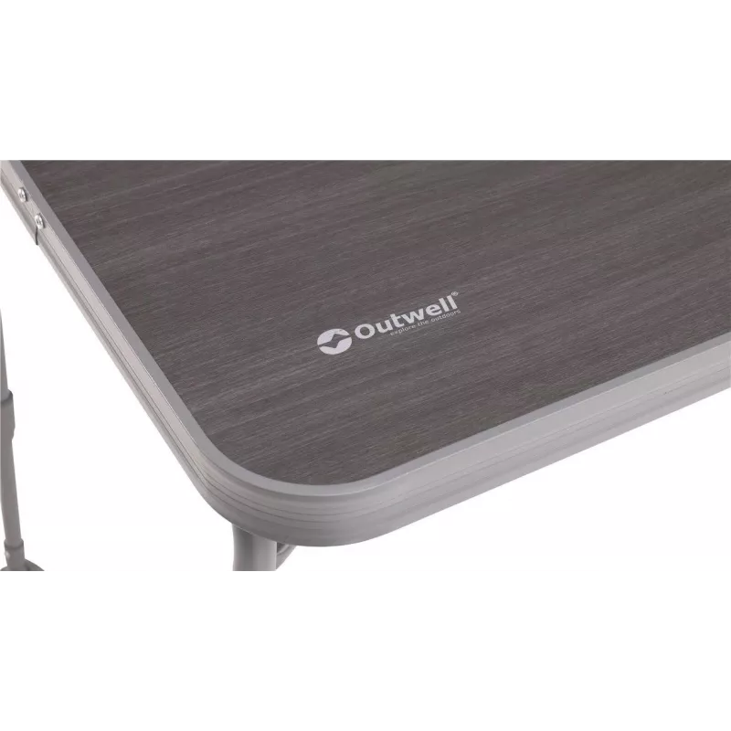 Tafel Outwell Coledale M Grijs — aluminium tafelblad en frame, 680×1000 mm, hoogte 56 cm