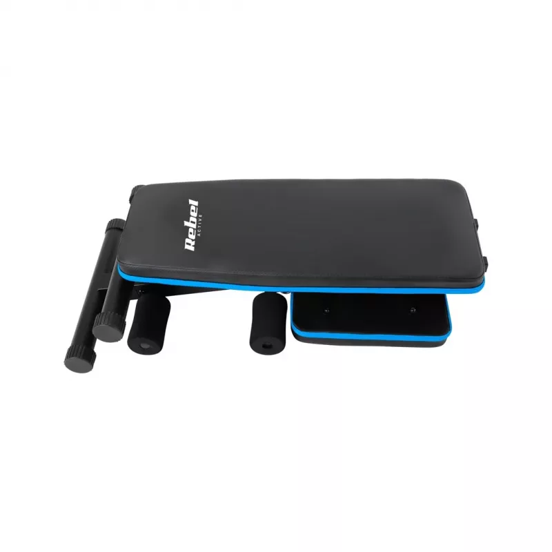 Rebel versterkte schuine bank met beenhouder REBEL ACTIVE – verstelbare helling, beensteun