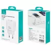 Oplader usams USA001630 25W, 1× USB-A + 1× USB-A, snelladen