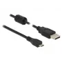 USB-kabel DeLOCK 84902 USB 2.0 1,5 m USB A Micro-USB B zwart