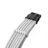 CableMod Universal Pro ModMesh 16‑Pin naar 16‑Pin gesleevede kabel StealthSense, 60 cm, wit