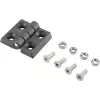 Basetech kunststofscharnier 53x44x8mm 53 mm 1 stuk (BT-1697226)