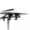 Maclean mobiele bureau-/laptopstandaard, wit, hoogteverstelling 59-89 cm, max. 30 kg, MC-121 W