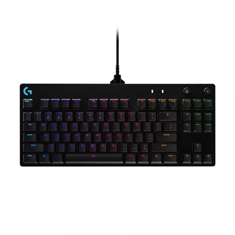 Logitech G PRO gaming toetsenbord - toetsenbord - QWERTY - Spaans - zwart (920-010593)