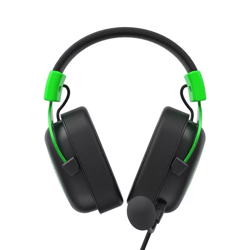 Havit H2002d headset bedrade hoofdband gaming zwart, groen