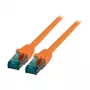 EFB-Elektronik RJ45-patchkabel Cat.6A S/FTP LSZH oranje 1m fabrikant: EFB Elektronik (MK6001.1O)