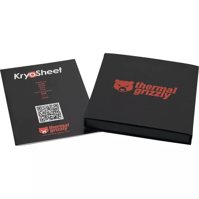 Warmtegeleidingspad Thermal Grizzly KryoSheet 68×51 mm antraciet, 1 g