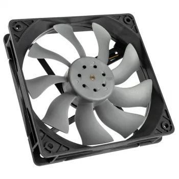 Ventilator Akasa OTTO SF12 computerbehuizingsventilator 12 cm zwart grijs