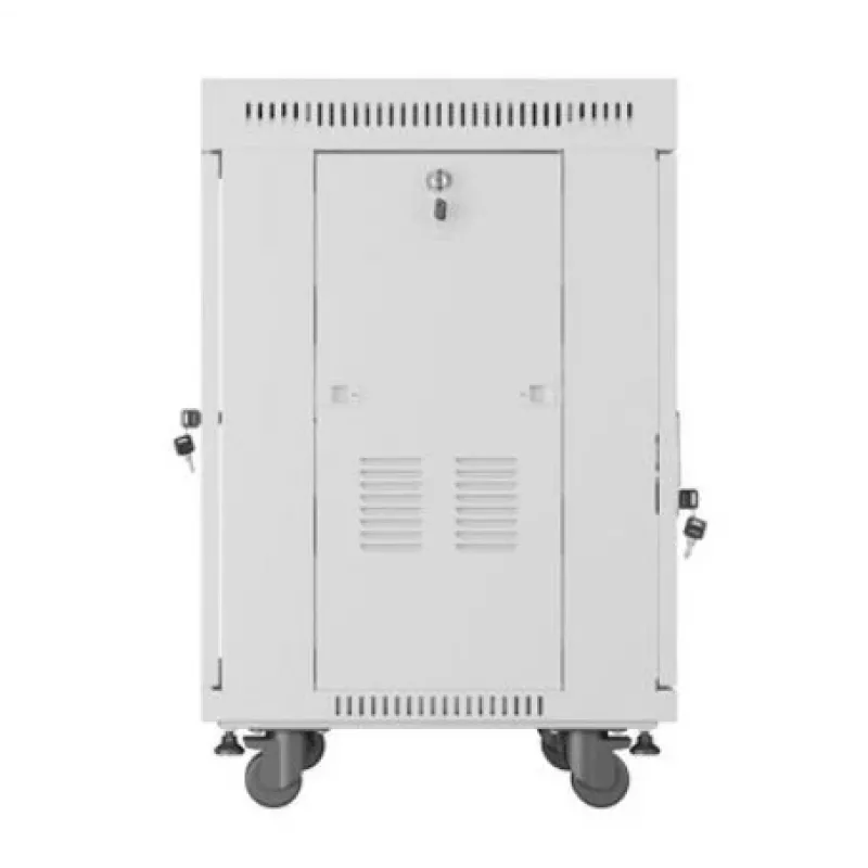 Lanberg FF01-6615-12SL Rackkast 15U vrijstaand rack Grijs