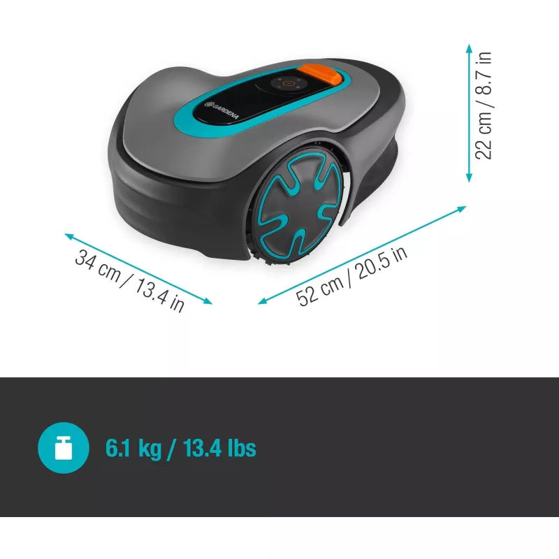 Robotgrasmaaier Gardena SILENO minimo