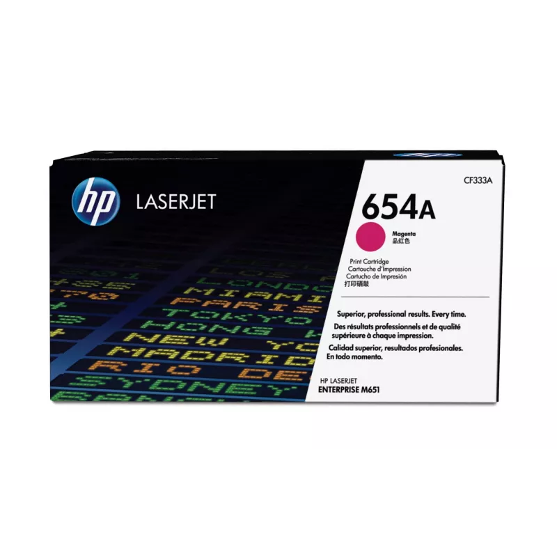 HP 654A magenta originele LaserJet-tonercartridge