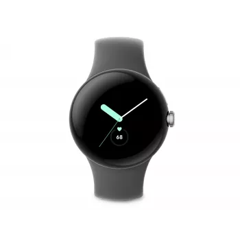 Google Pixel Watch – gepolijst zilver – smartwatch met bandje
