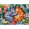 Legpuzzel Schmidt Spiele Sleeping Velvet Paws 1000 stukjes