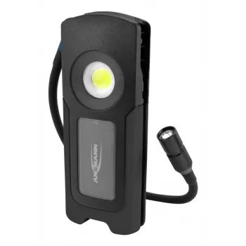Ansmann WL1500R Pocket Flex LED handlamp zwart 17,1 cm 6000K