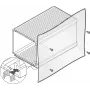SCHROFF NUT SQUARE M3 SW7 (100PCS) - accessoirekabel (21100289)
