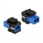 Keystone-module SC simplex bus naar SC simplex bus DeLOCK 86812