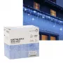 Extralink ijspegels gordijn, 500L koud wit + koud flits, lengte 3 + 20 m