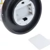 Eeuwige roos in glas Extralink Home, wit LED-licht