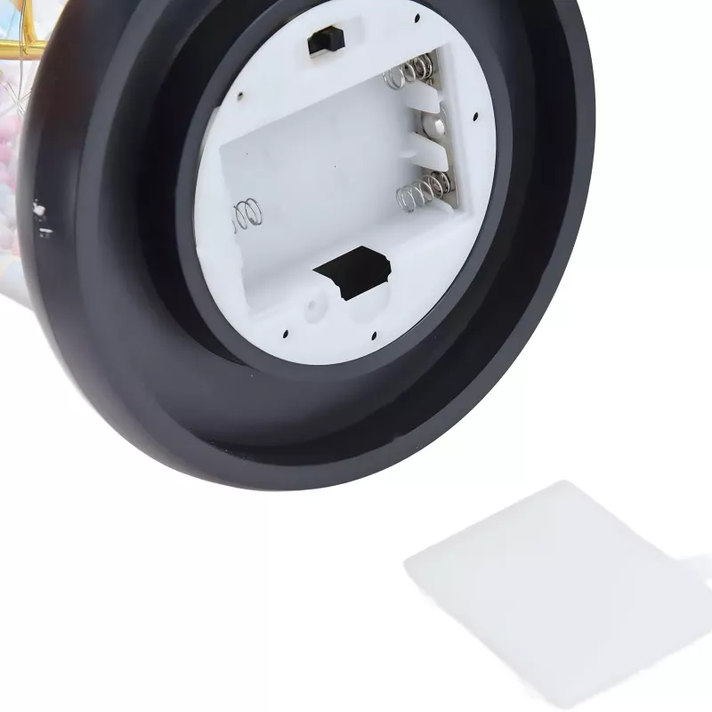 Eeuwige roos in glas Extralink Home, wit LED-licht