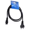 Savio CL-81 netsnoer zwart 1,8 m netstekker type E IEC C5