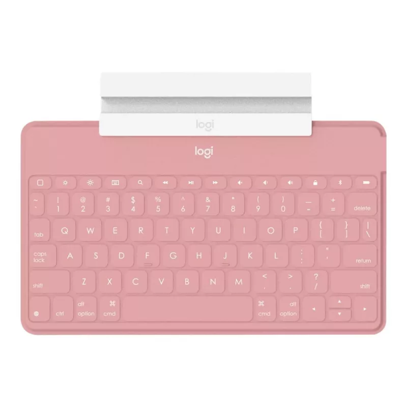 Logitech Keys-To-Go - toetsenbord - Bluetooth - QWERTY - Spaans - blush pink - voor Apple iPad/iPhone/TV