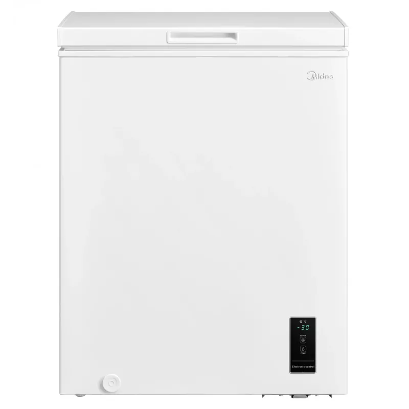 Midea vriezer | MDRC207FEE01 | Energie-efficiëntieklasse E | Vriezer | vrijstaand | Hoogte 85 cm | Totaal netto inhoud 142 L | wit