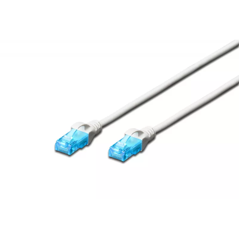 CAT 5e U-UTP patchkabel 0,5m wit