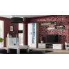 Cama sideboard 120 cm SOHO S7 Sonoma-eiken/wit glanzend