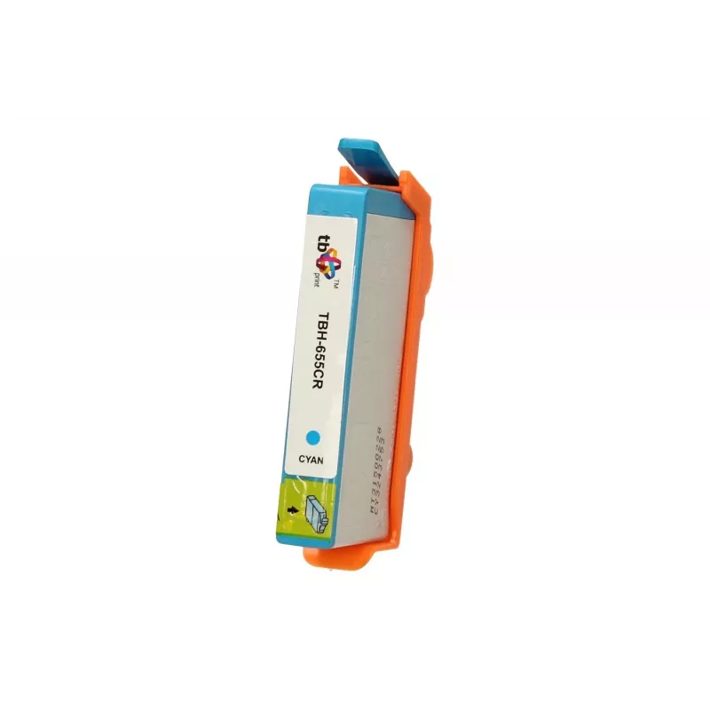 Inktpatroon TB compatibel met HP 655, cyaan, ref.