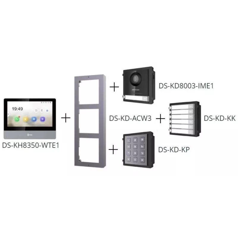 Hikvision DS-KD-KP/S accessoire voor intercoms toetsenpaneel
