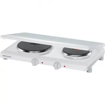 Kookplaat Rommelsbacher THL 3097/A wit tafelmodel gesloten kookplaat 2 zones