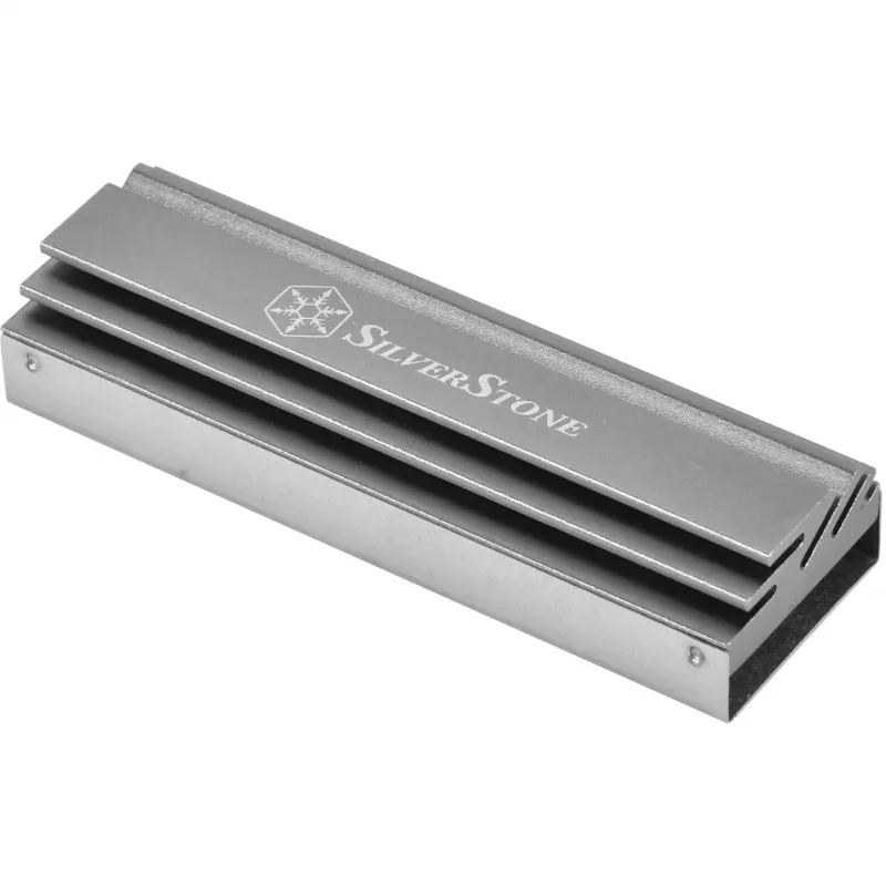 Passieve M.2-koeler SILVERSTONE TP04 — aluminium koellichaam voor M.2-SSD (SST-TP04)