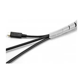 DeLOCK spiraalslang flexibel 2 m x 10 mm transparant