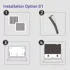 Beeldscherm-privacyfilter Qoltec 51058 59,9 cm (23,6 inch) monitor
