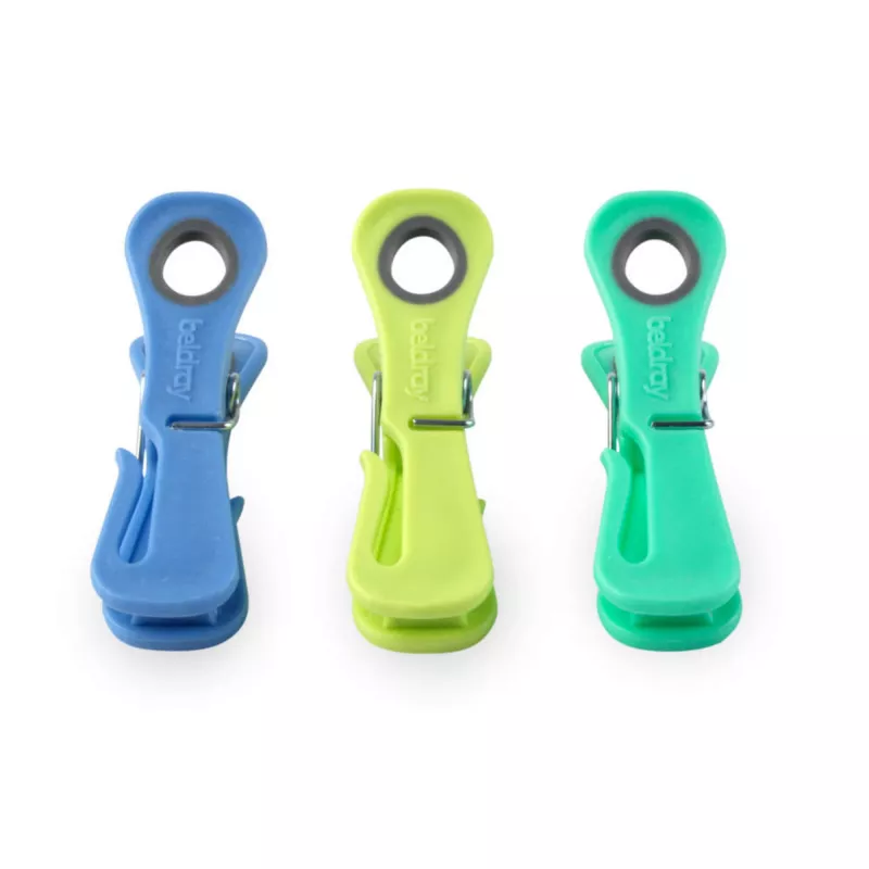 Beldray Dual-Grip Pegs LA035716RPFEU7 groen/blauw – wasknijpers, Dual-Grip-design