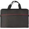 Aktetas DEFENDER Defender Lite voor 39,6 cm (15,6 inch) laptops, polyester, zwart, 430×310×80 mm