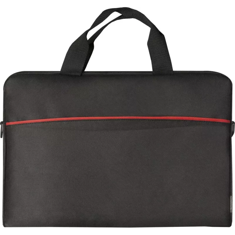 Aktetas DEFENDER Defender Lite voor 39,6 cm (15,6 inch) laptops, polyester, zwart, 430×310×80 mm