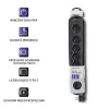 Overspanningsbeveiliging Qoltec 50172 zwart 6 AC-stopcontacten 230V 5m