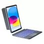 inateck toetsenbord iPad 11 iPad 10e gen. kom. QWERTZ grijs