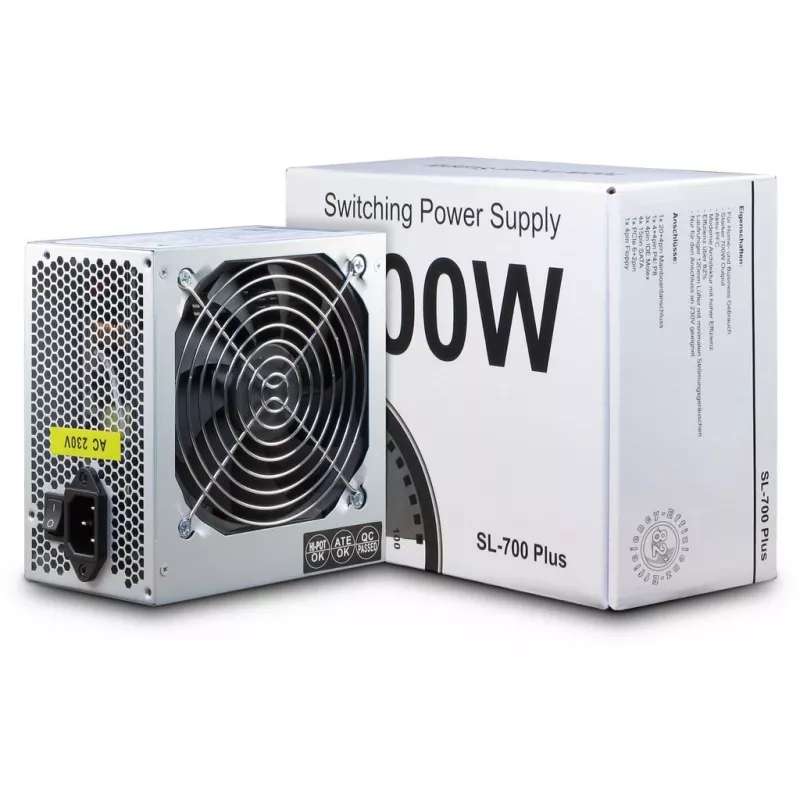 Inter-Tech SL-700 Plus - voeding (intern) - ATX12V 2.4 - AC 230 V - 700 Watt - actieve PFC (88882141)