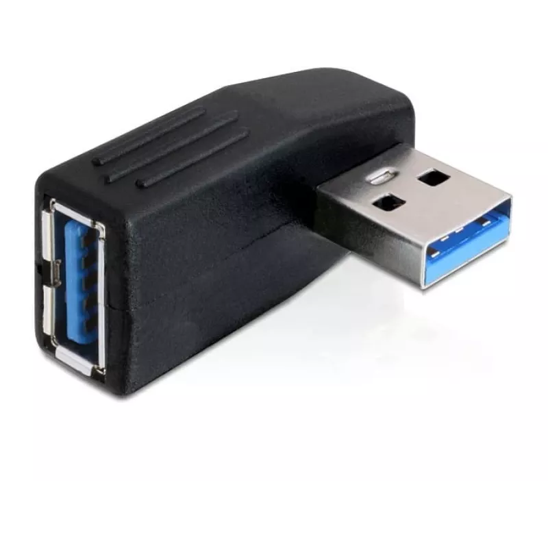 Kabel-geslachtsomvormer DeLOCK 65341 USB 3.0 zwart