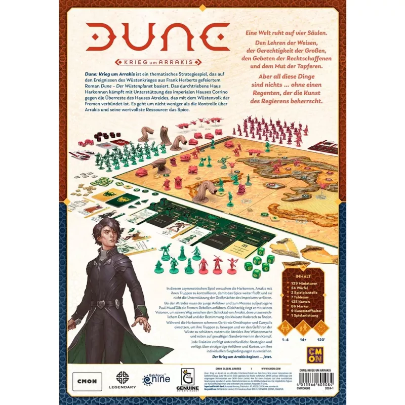 Dune: War for Arrakis, bordspel