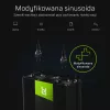 Omvormer Green Cell INV10 2000 W, 12 V DC naar 230 V AC, Type-C-uitgang, 50 Hz, zwart