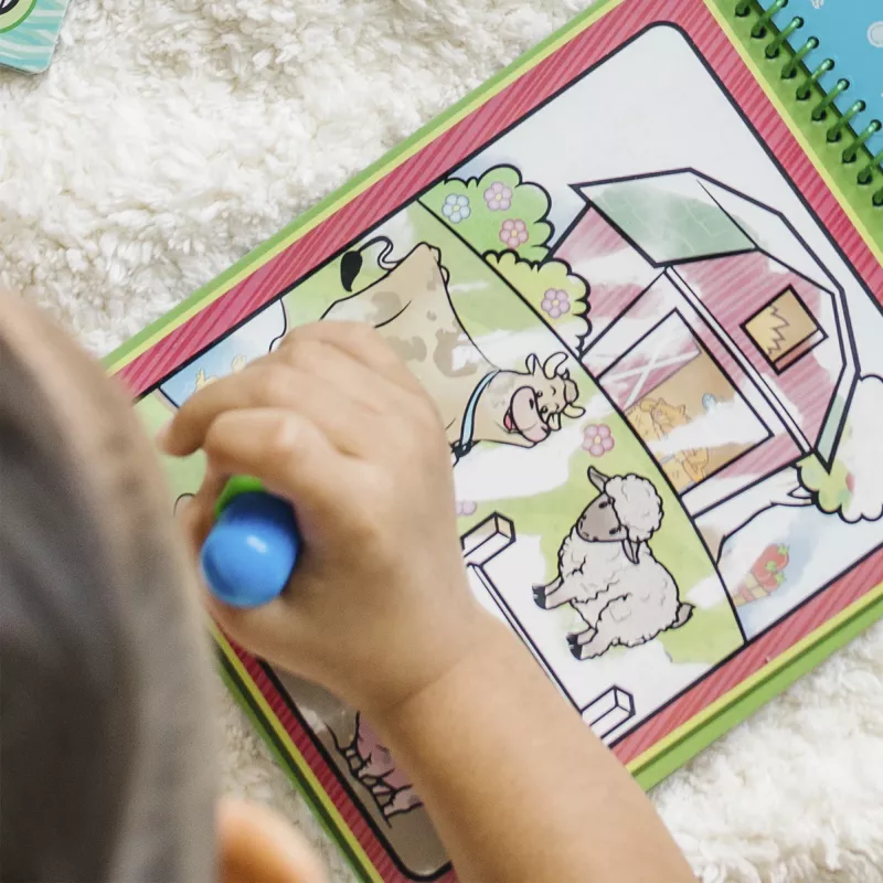 Herbruikbare waterkleurmat voor kinderen Spinmaster MAC APO Water Wow dieren GML - water-onthullings-activiteitenmat