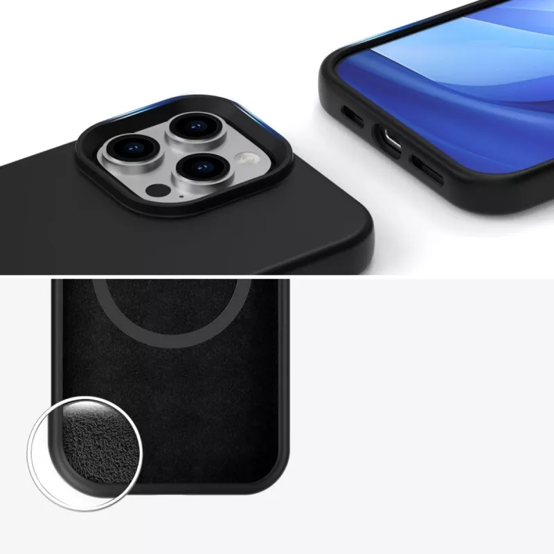 4smarts 541187 Cupertino siliconen hoesje voor Apple iPhone 16 Pro