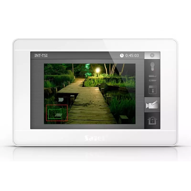 SATEL KEYPAD INT-TSI-W GRAPHIC 7 INCH (WIT)