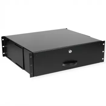 ROLINE 19 inch toetsenbordlade-inzetstuk 3U met 4 vergrendelingslippen, model 26.21.0270