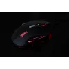 iBox Aurora A-1 IMOGS9031 bedrade optische gamingmuis, 2400 DPI, USB Type-A, RGB, voor rechtshandigen, zwart