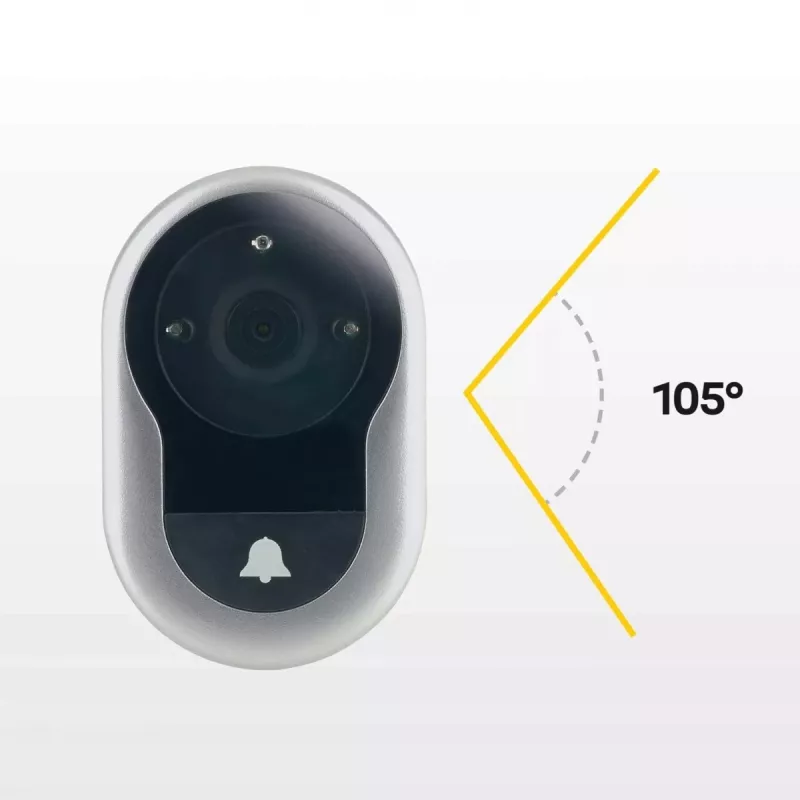 Yale 45-4500-1440-00-6011 digitale deurspion